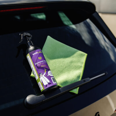 washLAB Diamond View – Płyn do Mycia Szyb Bez Smug + Mikrofibra Waflowa GRATIS!