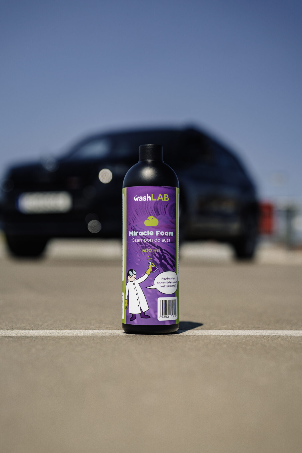 washLAB Miracle Foam – Szampon Samochodowy pH Neutralny do Wosków i Powłok