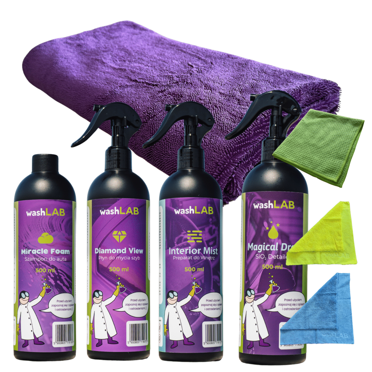 Prezent idealny na Dzień Chłopaka – Zestaw do Detailing-u od washLAB!